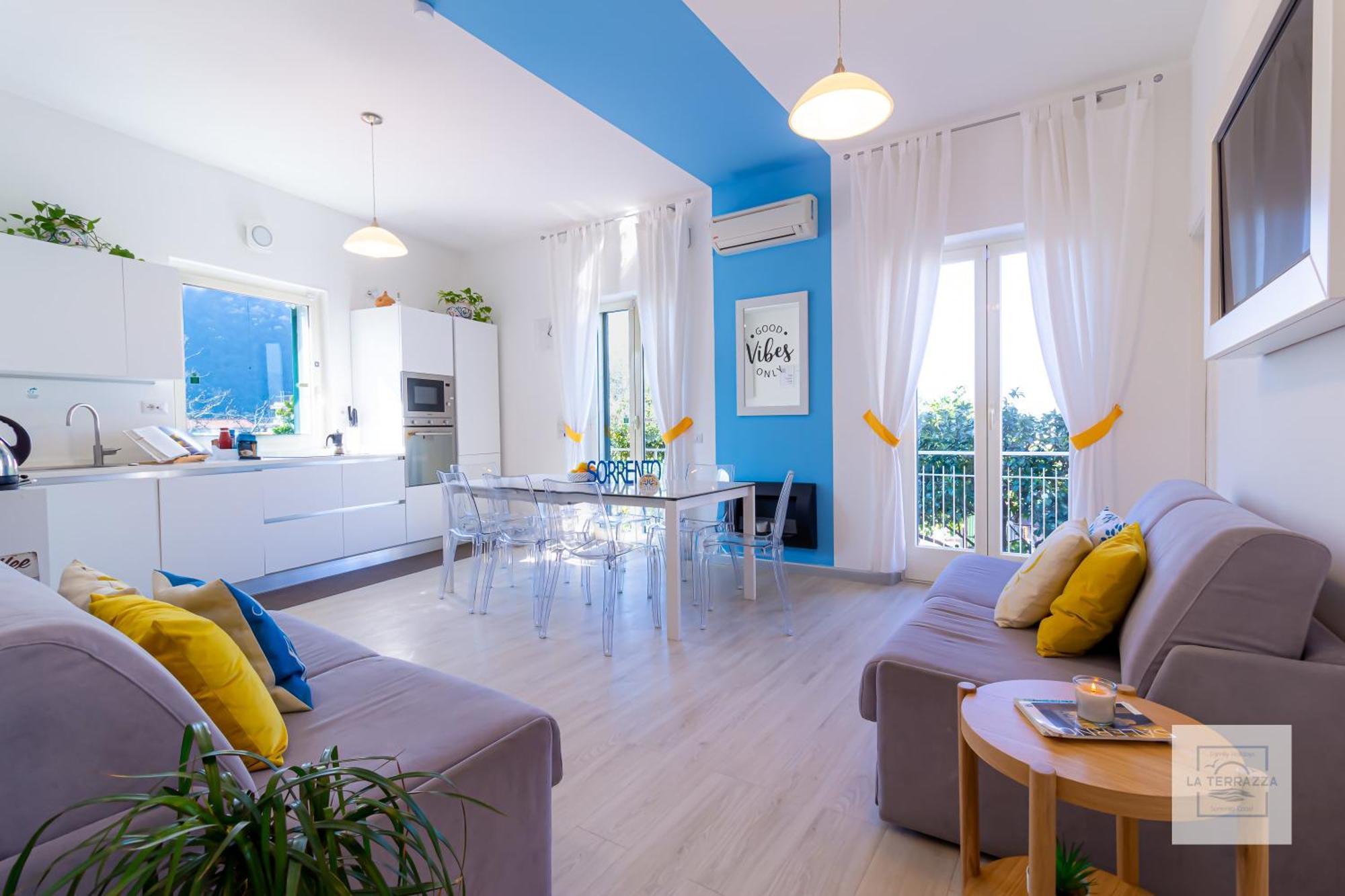 La Terrazza Family Holidays Sant'Agnello Exterior foto