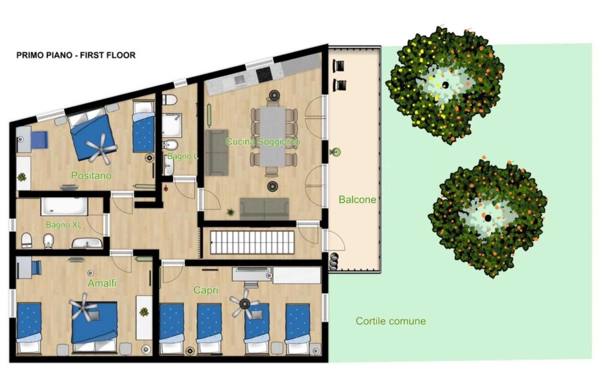 La Terrazza Family Holidays Sant'Agnello Exterior foto